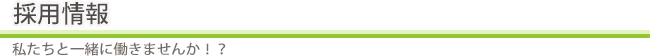 採用情報